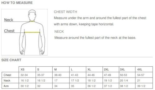Flannel Sizes