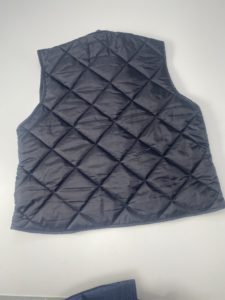 MGFD Vest Quilted Vest Back